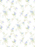 Ivy Trial wallpaper in blue purple green color - pattern number PF38152 - by Patton Norwall in the Pretty Florals collection