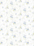 Rhiannon Trail wallpaper in lt blue yellow lt green color - pattern number PF38115 - by Patton Norwall in the Pretty Florals collection