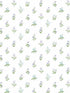 Mini Garden Spot fabric in purple turquoise green color - pattern number PF38169 - by Patton Norwall in the Pretty Florals collection