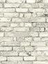 Tailor Faux Brick Prepasted wallpaper in antique plaster color - pattern number PR12205 - by Seabrook in the Seabrook Prepasted Wallpaper Assortment collection