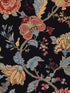 Lana Jacobean wallpaper in ebony color - pattern number PR12500 - by Seabrook in the Seabrook Prepasted Wallpaper Assortment collection