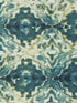 Aqueous wallpaper in teal color - pattern number W0147/04.CAC.0 - by Clarke and Clarke in the Fusion Clarke and Clarke collection