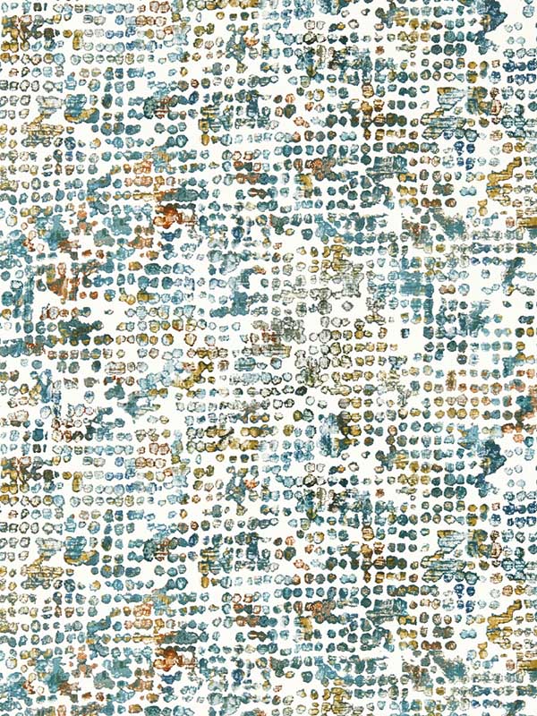 Scintilla wallpaper in teal spice color - pattern number W0154/04.CAC.0 - by Clarke and Clarke in the Fusion Clarke and Clarke collection