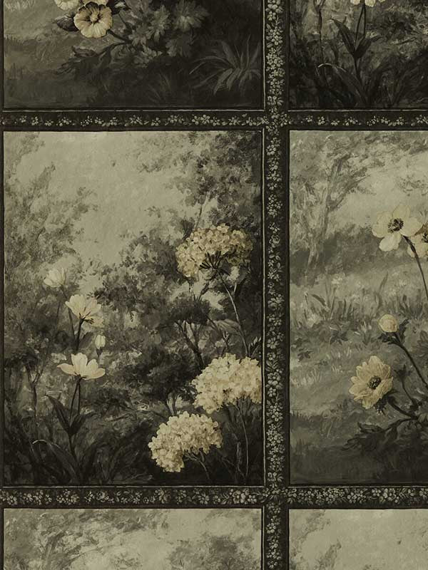 Artus wallpaper in gilver color - pattern number W0155/04.CAC.0 - by Clarke and Clarke in the Marianne collection