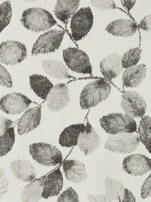 Northia fabric in charcoal color - pattern number W0159/01.CAC.0 - by Clarke and Clarke in the Marianne collection