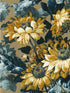 Sunforest wallpaper in gilver denim color - pattern number W0162/02.CAC.0 - by Clarke and Clarke in the Marianne collection