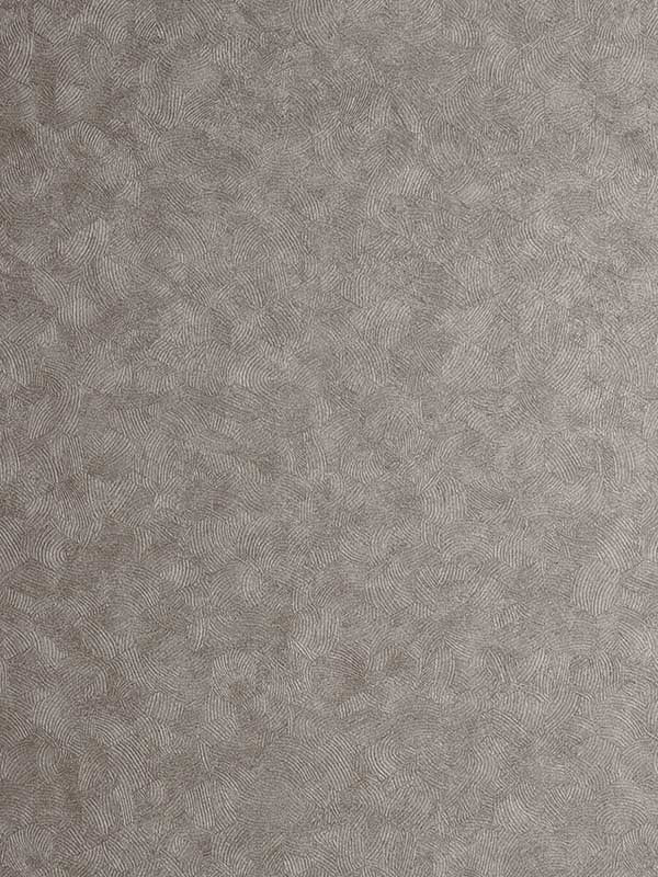 Hexagon fabric in pewter color - pattern number W0056/06.CAC.0 - by Clarke and Clarke in the Reflections collection