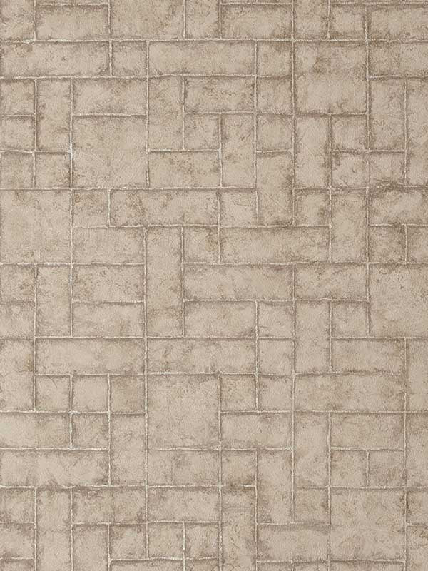 Sandstone wallpaper in taupe color - pattern number W0061/06.CAC.0 - by Clarke and Clarke in the Reflections collection