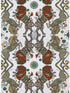 Caspian fabric in gold color - pattern number W0113/03.CAC.0 - by Clarke and Clarke in the Wilderie By Emma J Shipley collection