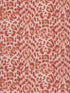 Felis fabric in red rose gold color - pattern number W0115/08.CAC.0 - by Clarke and Clarke in the Wilderie By Emma J Shipley collection