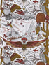 Frontier wallpaper in gold color - pattern number W0116/02.CAC.0 - by Clarke and Clarke in the Wilderie By Emma J Shipley collection