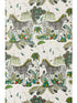 Lost World wallpaper in green color - pattern number W0117/02.CAC.0 - by Clarke and Clarke in the Wilderie By Emma J Shipley collection