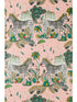 Lost World wallpaper in pink color - pattern number W0117/04.CAC.0 - by Clarke and Clarke in the Wilderie By Emma J Shipley collection