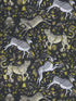 Protea wallpaper in charcoal color - pattern number W0119/02.CAC.0 - by Clarke and Clarke in the Wilderie By Emma J Shipley collection