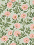 Hampton Roses wallpaper in rouge and leaf green color - pattern number 118/7014.CS.0 - by Cole and Son in the Historic Royal Palaces Great Masters collection