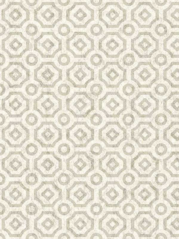 Queens Quarter Quarter wallpaper in mica parchment color - pattern number 118/10023.CS.0 - by Cole and Son in the Historic Royal Palaces Great Masters collection