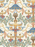 Chamber Angels fabric in marigold color - pattern number 118/12028.CS.0 - by Cole and Son in the Historic Royal Palaces Great Masters collection