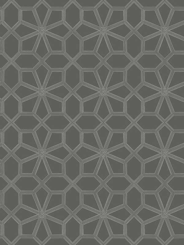 Wolsey Stars wallpaper in chalk charcl color - pattern number 118/16037.CS.0 - by Cole and Son in the Historic Royal Palaces Great Masters collection