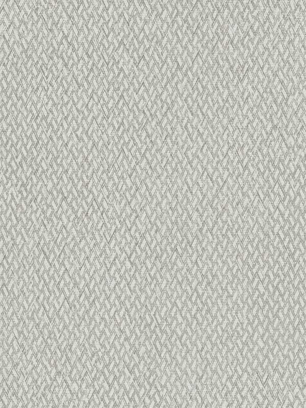 Weave It To Me Geometric wallpaper in grey color - pattern number 4140-3708 - by Warner in the Warner XII Dimensional Accents collection