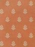 Cow Parsley fabric in clementine color - pattern number AMW10076.12.0 - by Andrew Martin in the Arboretum collection