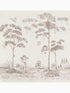 Mythical Land fabric in clay color - pattern number AMW10085.1101.0 - by Andrew Martin in the Kit Kemp collection
