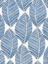 Spot Leaves Peel and Stick wallpaper in denim blue color - pattern number RM22502 - by Casa Mia in the Peel and Stick Wallpaper by Casa Mia collection