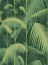 Palm Jungle fabric in leaf green color - pattern number 112/1003.CS.0 - by Cole and Son in the Icons collection