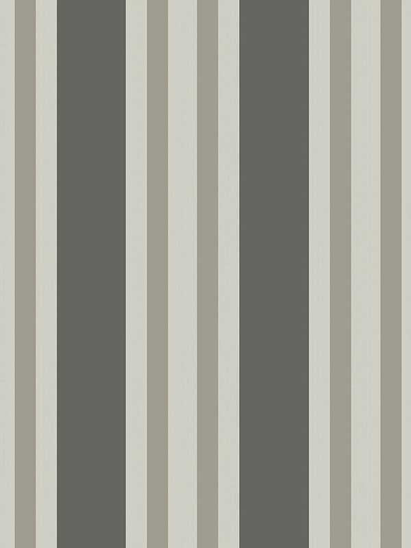 Polo Stripe fabric in black white color - pattern number 110/1001.CS.0 - by Cole and Son in the Marquee Stripes collection