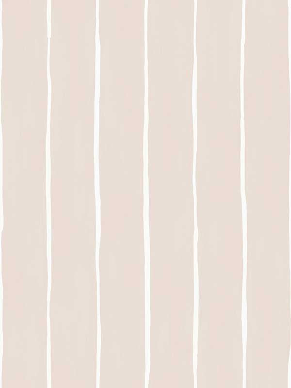 Marquee Stripe fabric in soft pink color - pattern number 110/2012.CS.0 - by Cole and Son in the Marquee Stripes collection