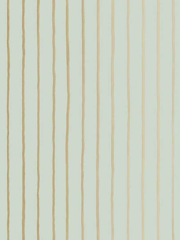 College Stripe wallpaper in duck egg gilver color - pattern number 110/7036.CS.0 - by Cole and Son in the Marquee Stripes collection