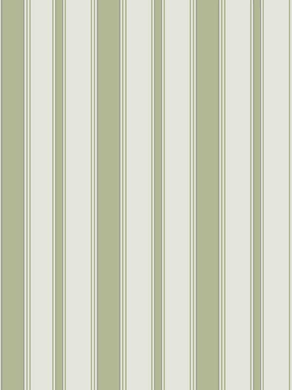 Cambridge Stripe wallpaper in leaf green color - pattern number 110/8038.CS.0 - by Cole and Son in the Marquee Stripes collection