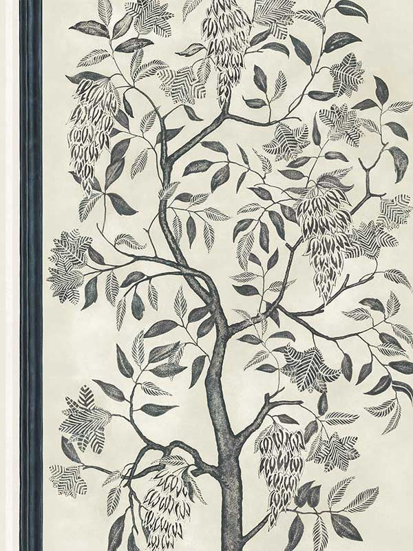 Trees Of Eden Eternity wallpaper in charcoal and parchment color - pattern number 113/14041.CS.0 - by Cole and Son in the Martyn Lawrence Bullard collection