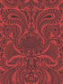 Malabar fabric in red black color - pattern number 66/1008.CS.0 - by Cole and Son in the New Contemporary collection