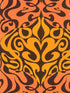 Woodstock fabric in orange color - pattern number 69/7126.CS.0 - by Cole and Son in the New Contemporary II collection