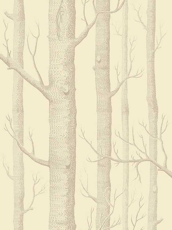 Woods fabric in beige cream color - pattern number 69/12148.CS.0 - by Cole and Son in the New Contemporary II collection