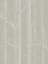 Woods fabric in white taupe color - pattern number 69/12149.CS.0 - by Cole and Son in the New Contemporary II collection