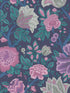 Midsummer Bloom fabric in mulberry teal color - pattern number 116/4015.CS.0 - by Cole and Son in the Pearwood collection