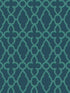 Treillage fabric in viridian ink color - pattern number 116/6023.CS.0 - by Cole and Son in the Pearwood collection