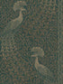 Pavo Parade wallpaper in metallic gilver green color - pattern number 116/8031.CS.0 - by Cole and Son in the Pearwood collection