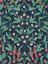 Jasmine and Serin Symphony wallpaper in coral petrol ink color - pattern number 117/10030.CS.0 - by Cole and Son in the Seville collection
