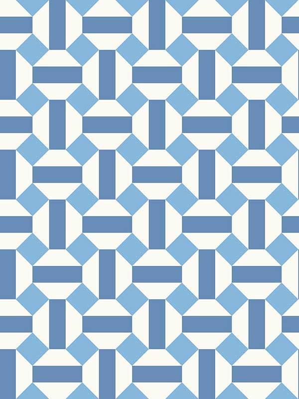 Alicatado wallpaper in hyacinth on chalk color - pattern number 117/12037.CS.0 - by Cole and Son in the Seville collection