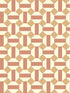 Alicatado wallpaper in terracotta on parchment color - pattern number 117/12039.CS.0 - by Cole and Son in the Seville collection
