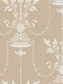 Dorset wallpaper in toast color - pattern number 88/7027.CS.0 - by Cole and Son in the Archive Traditional collection