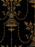 Dorset wallpaper in noir color - pattern number 88/7028.CS.0 - by Cole and Son in the Archive Traditional collection