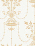 Dorset wallpaper in ecru color - pattern number 88/7032.CS.0 - by Cole and Son in the Archive Traditional collection