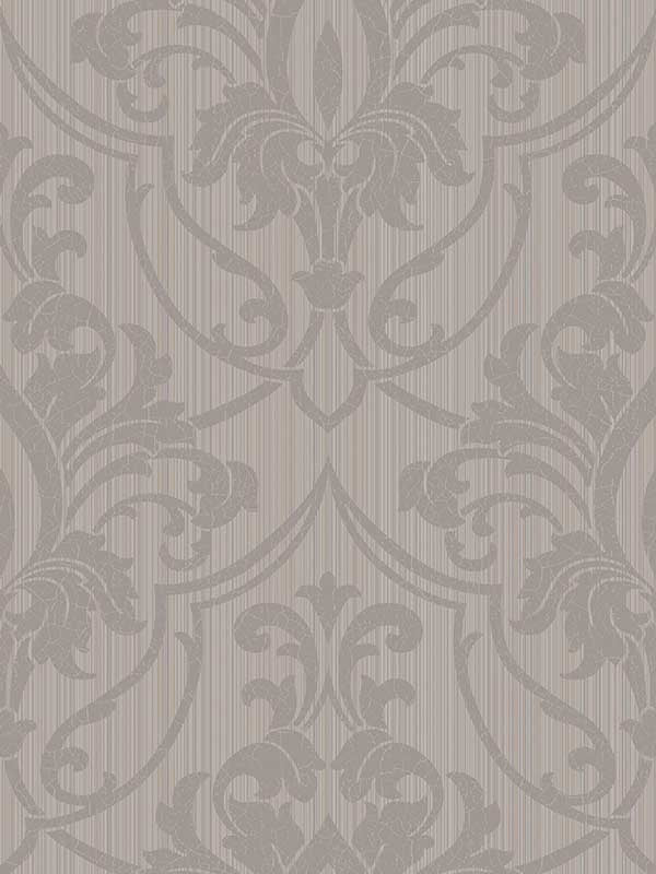 St Petersburg Dmk wallpaper in taupe color - pattern number 88/8033.CS.0 - by Cole and Son in the Archive Traditional collection