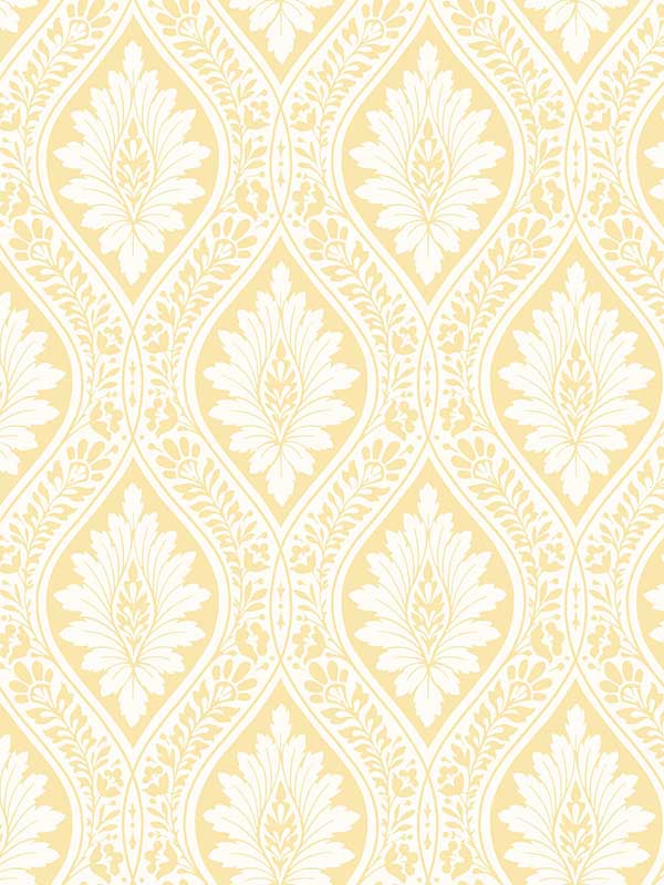 Florence fabric in lemon color - pattern number 88/9039.CS.0 - by Cole and Son in the Archive Traditional collection