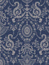 Woolverston wallpaper in blue color - pattern number 88/10043.CS.0 - by Cole and Son in the Archive Traditional collection