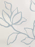 Floral Sketch fabric in chambray color - pattern number W3886.51.0 - by Kravet in the Atelier Wallcovering collection