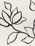 Floral Sketch fabric in onyx color - pattern number W3886.8.0 - by Kravet in the Atelier Wallcovering collection